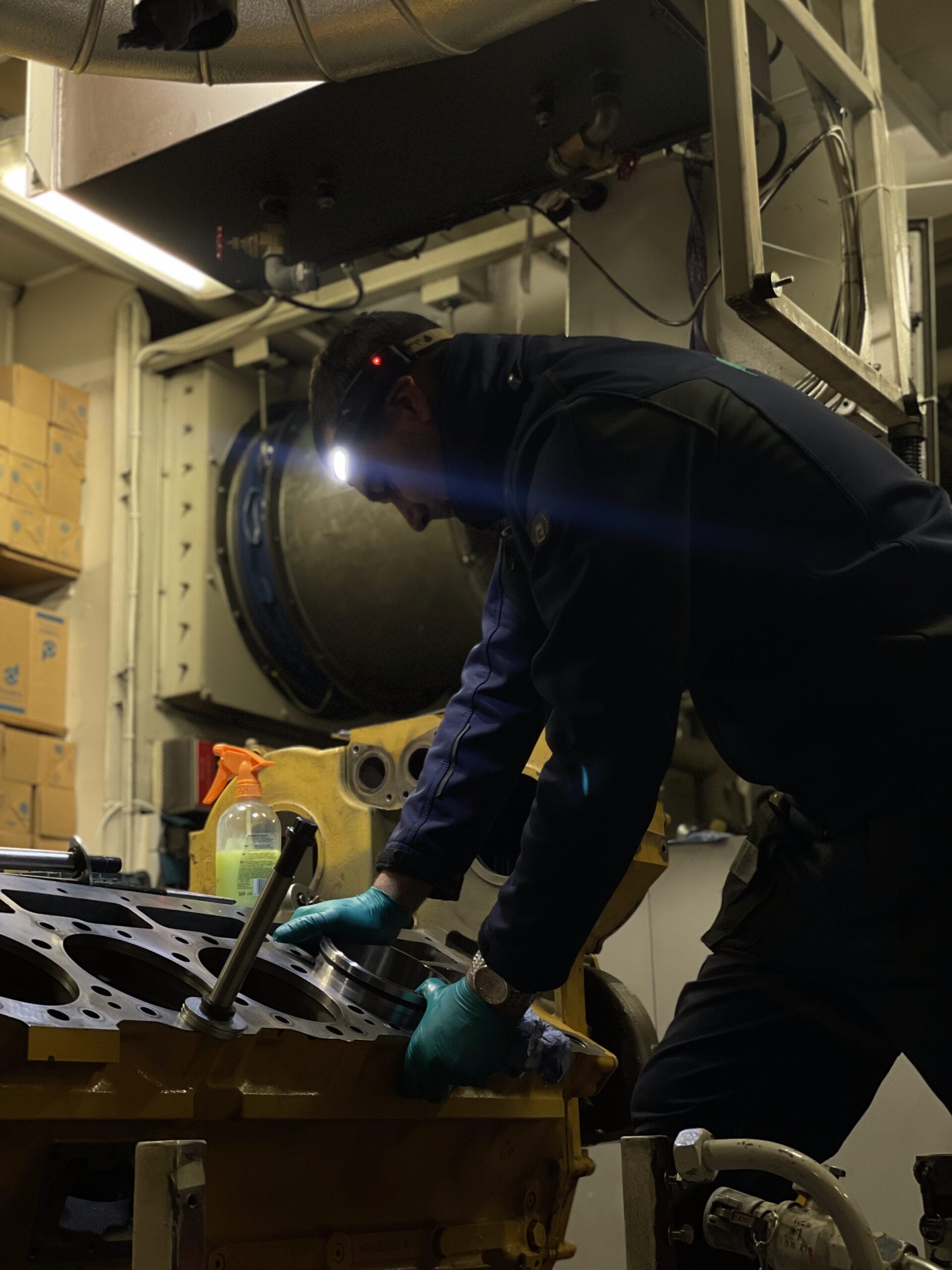 CAT Marine Engine Overhaul